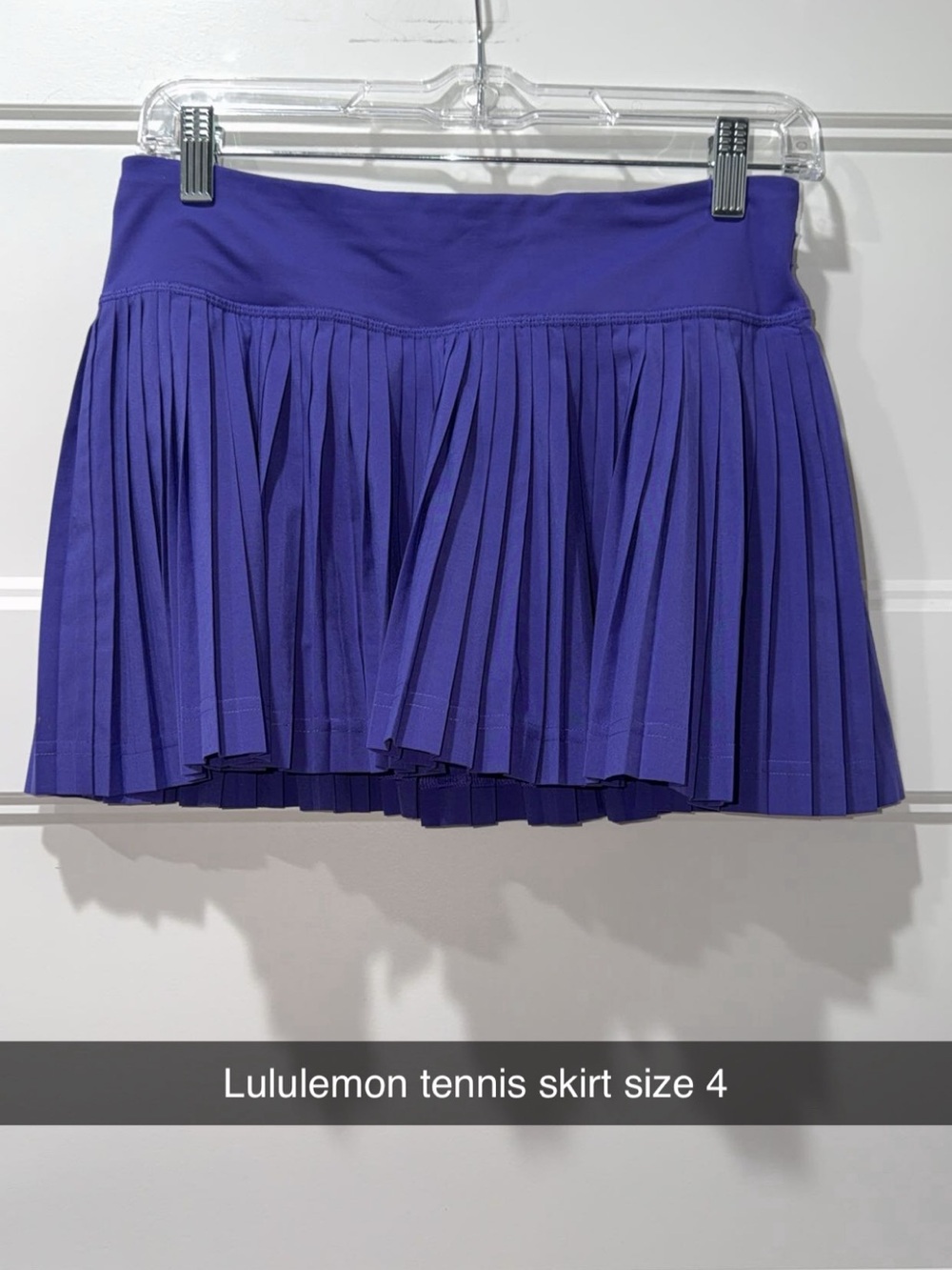 lululemon athletica Pleated Skirt - Vibrant Purple